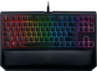 Razer - BlackWidow Chroma V2 Tournament Edition Wired Gaming Mechanical Switch Keyboard with RGB ... - Large Front
