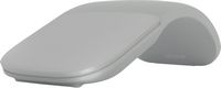 Microsoft - Surface Arc Bluetooth BlueTrack Ambidextrous Mouse - Wireless - Light Gray - Large Front