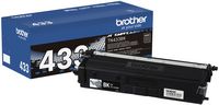 Brother - TN433BK High-Yield Toner Cartridge - Black - Large Front