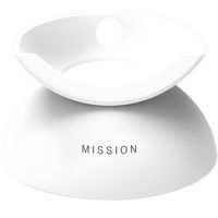 Made For Amazon Battery Base for Echo Pop, White - White - Large Front