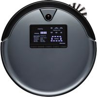 bObsweep - Bob PetHair Plus Robot Vacuum and Mop - Charcoal - Large Front