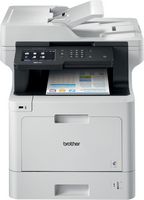Brother - MFC-L8900CDW Wireless Color All-in-One Laser Printer - White - Large Front