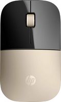 HP - Z3700 Wireless Blue LED Mouse - Wireless - Gold - Large Front