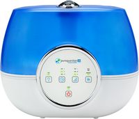 PureGuardian - Ultrasonic 2 Gal. Warm and Cool Mist Aromatherapy Humidifier - Blue/White - Large Front