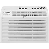 LG - 6,000 BTU 115V Window Air Conditioner with Remote Control - White - Large Front