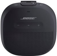 Bose - SoundLink Micro Portable Bluetooth Speaker with Waterproof Design - Black - Large Front