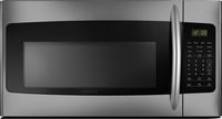 Insignia™ - 1.6 Cu. Ft. Over-the-Range Microwave - Stainless Steel - Large Front