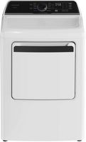 Frigidaire - 7 Cu. Ft. Gas Dryer - White - Large Front