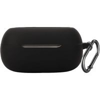 SaharaCase - Venture Series Silicone Case for JBL Live Beam 3 Earbuds - Scorpion Black - Large Front