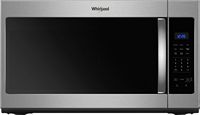 Whirlpool - 1.7 Cu. Ft. Over-the-Range Microwave - Stainless Steel - Large Front
