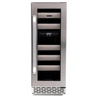 Whynter - Elite 17-Bottle Wine Refrigerator - Stainless Steel - Large Front