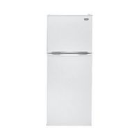 Haier - 9.8 Cu. Ft. Top-Freezer Refrigerator - White - Large Front