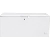 GE - 21.7 Cu. Ft. Chest Freezer - White - Large Front