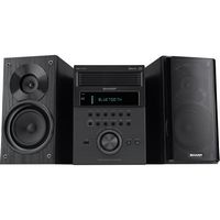 Sharp - 5-Disc Micro System - Black - Large Front