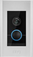 Ring - Video Doorbell Elite - WHITE - Large Front