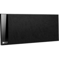 KEF - T Series 2-Way Center-Channel Speaker - Black - Large Front