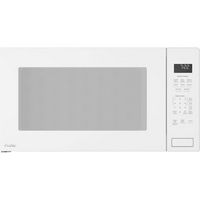 GE Profile - 2.2 Cu. Ft. Built-In Microwave - White - Large Front