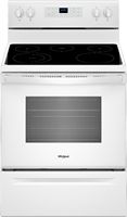 Whirlpool - 5.3 Cu. Ft. Freestanding Electric Range - White - Large Front