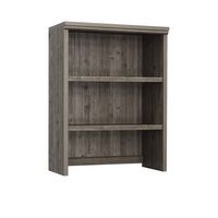 Sauder - Aspen Post Library Hutch - Pebble Pine - Large Front