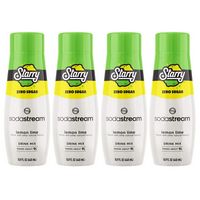 SodaStream - STARRY ZERO SUGAR LEMON LIME 4PK - Large Front