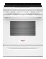Whirlpool - 5.3 Cu. Ft. Slide-In Electric Range with No Preheat and Slow Cook Modes - White - Large Front