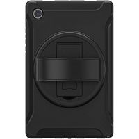 SaharaCase - PROTECTION Hand Strap Series Case for Samsung Galaxy Tab A8 - Black - Large Front