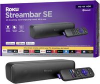 Roku - Streambar SE | 2-in-1 TV Soundbar with Built-in Streaming, Premium Speakers, & Enhanced Sp... - Large Front