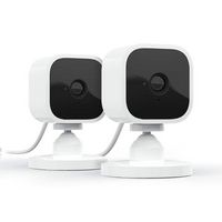 Blink - Mini Indoor 1080p Wireless Security Camera (2-Pack) - White - Large Front