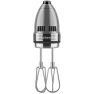 KitchenAid - KHM7210CU 7-Speed Hand Mixer - Contour Silver - Large Front