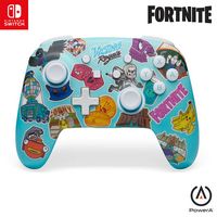 PowerA - Enhanced Wireless Controller for Nintendo Switch - Sticker Mania - Large Front