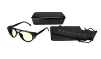 GUNNAR - Tallac Computer Glasses with Blue Light Reduction, Amber Lenses - Onyx - Large Front