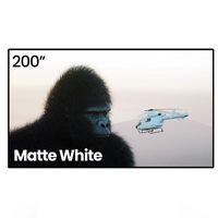 AWOL Vision - MW-200 200-inch Projector Screen Fixed Frame, 1.3 dB Peak Gain,  Short Throw and US... - Large Front