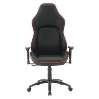 OSP Home Furnishings - High Stakes Gaming Chair - Black/Red - Large Front