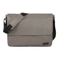 Bugatti - Contrast collection - Messenger bag - Gray - Large Front