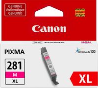 Canon - CLI-281 XL High-Yield Ink Cartridge - Magenta - Large Front