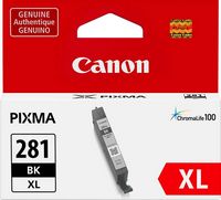 Canon - CLI-281 XL High-Yield Ink Cartridge - Black - Large Front