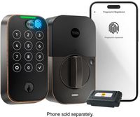 Yale - Assure Lock 2 - Smart Lock Wi-Fi Deadbolt with Touchscreen Keypad | Fingerprint Access - O... - Large Front