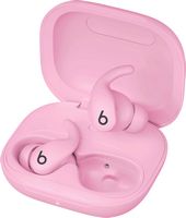 Beats - Powerbeats Fit True Wireless Active Noise Canceling Earbuds - Power Pink - Large Front