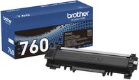 Brother - TN760 High-Yield Toner Cartridge - Black - Large Front