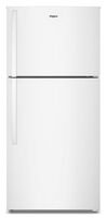 Whirlpool - 30 in. Wide 19.2 cu. ft. Top-Freezer Refrigerator with Total Coverage Cooling - White - Large Front