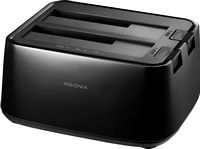 Insignia™ - 2-Bay HDD docking station - Large Front