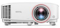 BenQ - TH671ST 1080p Short Throw Gaming Projector, Enhanced Game Mode, Low Input Lag, 3000 Lumens... - Large Front