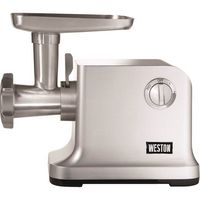 Weston - #12 Heavy-Duty Electric Grinder - Silver - Large Front