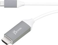 j5create - USB-C to 4K HDMI Cable - Gray - Large Front