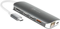 j5create - USB-C Multi Adapter - silver - Large Front