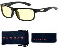 GUNNAR - Blue Light Gaming & Computer Glasses - Enigma - Onyx - Large Front