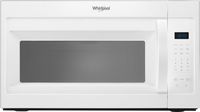 Whirlpool - 1.7 Cu. Ft. Over-the-Range Microwave - White - Large Front