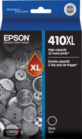 Epson - 410XL High-Yield Ink Cartridge - Black - Large Front