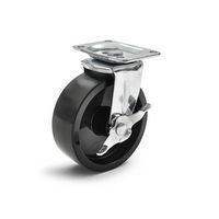 Gladiator - Modular GearBox Caster Kit - Black - Large Front