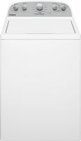 Whirlpool - 3.9 Cu. Ft. Top Load Washer with Water Level Selection - White - Large Front